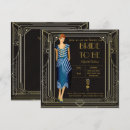 Search for roaring 20s bridal shower invitations Flapper