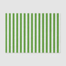 Search for green and white striped tissue paper Classic