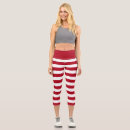 Search for cotton candy leggings Red and white stripes