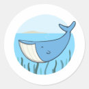 Recherche de illustration de baleine autocollants Animal