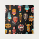 Recherche de masque tribal art Coloré