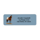 Search for quarter horse return address labels Horses