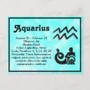 Search for aquarius zodiac sign postcards Horoscope