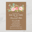 Search for kraft bridal shower invitations Floral