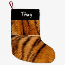 Recherche de tigre chaussette de noël Animal