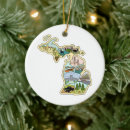 Search for state of michigan ornaments Mackinac island