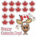 Recherche de drapeaux canadiens autocollants Rouge et blanc