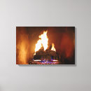 Search for fireplace canvas prints Wood