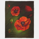 Search for poppy flower blankets Orange