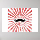Recherche de mustache posters Rouge