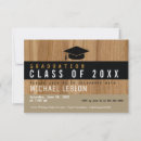 Recherche de bois de faux invitations Rustique