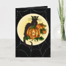 Recherche de cat lantern vœux cartes Jack o' lantern