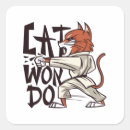 Search for funny karate stickers Fighter