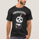 Search for panda unicorn tshirts Rainbow