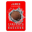Search for basketball graduation cards Senior night