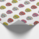 Recherche de mort papier cadeau Crâne de sucre