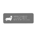Search for cardigan return address labels Cute