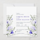 Search for shades of blue wedding invitations Unique