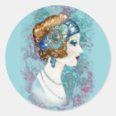 Search for vintage fashion stickers Beauty