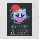 Search for face mask postcards Pandemic