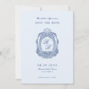 Search for french wedding save the dates Monogram crest