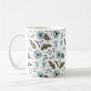 Search for light blue flowers mugs Green
