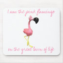 Search for pink flamingo mousepads Birds