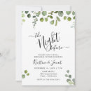 Search for eucalyptus rehearsal dinner invitations Greenery