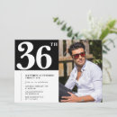 Search for 36th birthday invitations Elegant