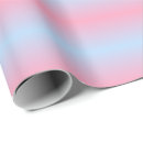 Search for blue and pink striped wrapping paper Girly