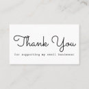 Search for thank you business cards Chic
