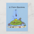 Search for green fish postcards Funny