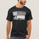 Recherche de 18 wheeler tshirts Drapeau