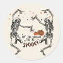 Search for funny halloween skeleton stickers Pumpkin