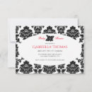 Search for damask baby shower invitations Elegant