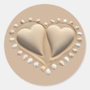 Search for beach heart wedding stickers Island