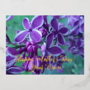 Recherche de seringue vœux cartes Violet