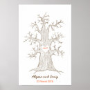 Recherche de alternatives wedding guest books Arbres