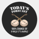 Search for musical instruments stickers Bluegrass