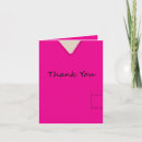 Recherche de hot pink thank you cards Personnalisation