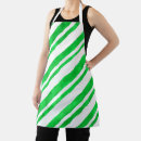 Search for candy striped aprons Green