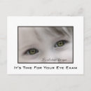 Search for eye doctors appointment postcards Optometrist