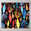 Search for black background posters Fish