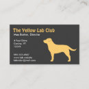 Search for labrador retriever business cards Yellow lab