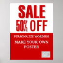 Search for clearance sale signs White