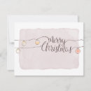 Search for string lights christmas cards Typography