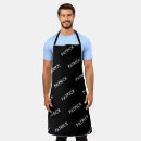 Search for professional chef aprons Branding