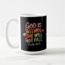 Search for god is within her mugs Women
