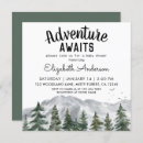 Recherche de adventure awaits baby boy shower invitations Forêt