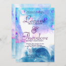 Search for peacock wedding invitations Watercolor